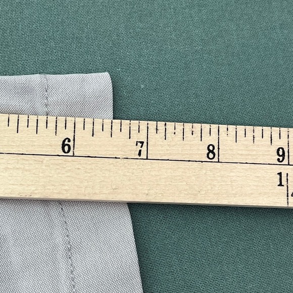 Southern Shirt Shorts Mens‎ Size 36 Gray Chino Khaki Flat Front Casual Preppy - Picture 7 of 10